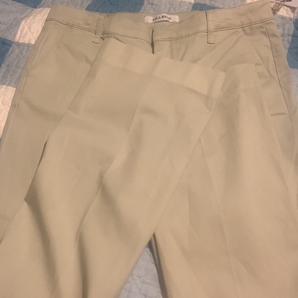 new LILA RYAN JENALYN BOOTCUT TROUSER GRAY VIOLET 12 - Picture 9 of 14